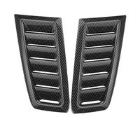 QOWIRUT Bonnet d'aération grilles 2 Pièces Caches D'aération Capot Avant Compatible avec Lexus pour IS200T IS250 IS350 ISF GS350 GS450H NX200T NX300H RC-F(Carbon)