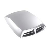 QOWIRUT Bonnet d'aération grilles Grilles D'aération De Capot Accessoires Extérieurs De Décoration Automobile Compatible avec Lada pour Granta(Sliver)