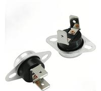 QOXEZY 626618 Lot de 2 interrupteurs de fin de course pour four, normalement fermé à température ambiante, ouverture automatique à 175 °C, mécanisme de sécurité de protection contre la surchauffe