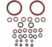 QOXEZY Assortiment de bagues d'étanchéité en silicone, joint de rechange pour Saeco pour Spide pour machines à expresso Gaggia, 7 options de taille, installation facile