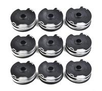 QOXEZY Bobine de fil pour débroussailleuse pour Parkside PRT 550 A1 A5 IAN 311404 IAN 330241 IAN 351652, bobines de rechange à double alimentation automatique (9 pièces)