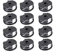 QOXEZY Bobine de fil pour débroussailleuse pour Parkside PRTA 20-Li C3 IAN351753 - Lot de 12