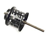 QOXEZY Bobine de moulinet de pêche pour Daiwa Tatula 70 et Salamandura 70, structure de frein SV, capacité de 0,8 YGK, alliage d'aluminium léger, noir/rouge/violet/doré