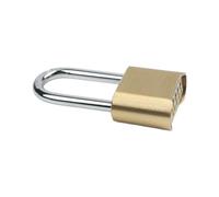 QOXEZY Cadenas de sécurité à combinaison à 4 chiffres en laiton pour abri | Gardez vos objets de valeur en sécurité avec un cadenas en laiton robuste avec dix mille combinaisons personnalisables.