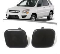 QOXEZY Capuchon de buse de lave-phare avant pour Kia Sorento 2010-2014 - Pulvérisateur de lampe à fixer directement, plastique noir