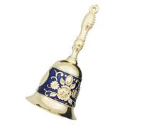 QOXEZY Carillon de table en alliage de cuivre 11 cm | Ce carillon en alliage de cuivre dispose d'une boule métallique interne qui crée un dîner ou un service clair et résonnant.