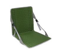 QOXEZY Chaise de stade pliable polyvalente pour jardin, plage et blanchisseurs - Sangles de dossier réglables, construction EVA résistante à l'humidité, compacte et légère