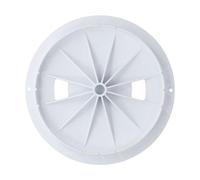 QOXEZY Couvercle d'épuisette de piscine pour SPX1070C - Couvercle de déversoir de rechange OEM exact pour la série SkimMaster, diamètre supérieur de 25,1 cm, rebord de montage de 21,3 cm, ajustement