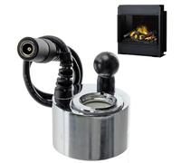 QOXEZY Disque en verre pour transducteur d'incendie DIMPLEX pour M avec électrique et feu fabriqué à partir de verre pour plus de durabilité et de praticité. Fabriqué en matériau, il s'adapte aux