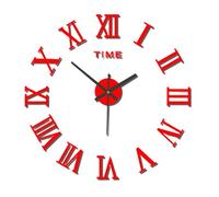 QOXEZY DIY Horloge Murale Lumineuse Silencieuse Sticker 40cm Glow | Brille dans l'obscurité après avoir absorbé la lumière pour fournir une visibilité claire sans éclairage supplémentaire à la
