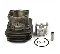 QOXEZY Ensemble de piston de cylindre de 44 mm pour tronçonneuse Dolmar 111 115 PS-52 Makits DCS520 DCS 520 DCS5200I