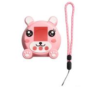 QOXEZY Étui interactif pour punirunes - Coque en silicone avec dragonne, protection d'écran Rose/bleu 8,3 cm (rose)