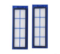 QOXEZY Filtre à poussière fin pour aspirateur robot MEDION SW, protège le moteur, réduit la poussière dans l'air, lavable et réutilisable