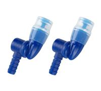 QOXEZY Gaine de rechange pour valve d'hydratation - Silicone de qualité alimentaire, 10 g par pièce, compatible avec la plupart des poches à eau pour randonnée, vélo et course à pied (bleu)