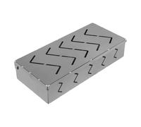 QOXEZY Grille de barbecue en acier inoxydable avec couvercle rabattable à 90 degrés - Intérieur spacieux - Circulation uniforme de la fumée pour fumer savoureux