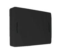 QOXEZY Housse de matelas réutilisable pour le déménagement et le rangement - Sac imperméable en tissu Oxford 210D, 196 x 145 x 38 cm, convient aux matelas jusqu'à 38,1 cm d'épaisseur (noir)