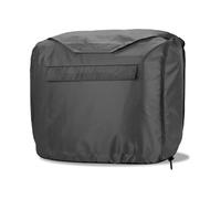 QOXEZY Housse imperméable pour générateur à onduleur - Tissu Oxford 420D robuste avec revêtement en PVC, ourlet élastique et poche à outils (noir, 52 x 29 x 41 cm)