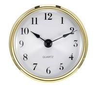 QOXEZY Insert d'horloge à quartz rond de rechange 80 mm
