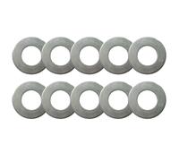 QOXEZY Joints de rondelle plats en alliage pour vélo électrique, pièces télécommandées et accessoires de moteur de voiture, 10 x 1 mm, 10 x 2 mm, 12 x 1 mm, 12 x 2 mm, 12 x 3 mm, 15 x 2 mm, 16 x 1 mm