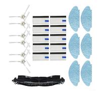 QOXEZY Kit de brosses filtrantes pour aspirateur pour Tefal pour X-plorer Serie 75 Total Care RG7687 RG7687WH