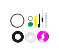 QOXEZY Kit de remplacement pour moulinets TATULA TYPE HD 150/200 Baitcast : composants d'alarme de déchargement Drag Click avec acier inoxydable 304 pour bague d'engrenage, plaquettes de frein en