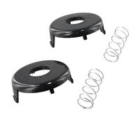 QOXEZY Kit de remplacement pour ressort de débroussailleuse et cache-bobine pour débroussailleuse électrique de 33 cm - pour un design durable à clipser, compatible avec le modèle 51307, pièce #88026