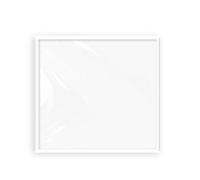 QOXEZY Kit d'isolation en polyéthylène transparent - Couvercle de boudin réglable avec sangles à boucle amovibles, film thermique réutilisable pour protection contre le froid toute l'année, ajustement