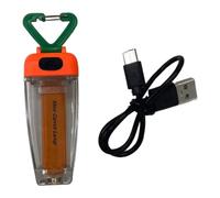 QOXEZY Lanterne de camping rechargeable orange carotte lampe USB | Cette lanterne compacte en forme de carotte offre un éclairage d'ambiance doux avec cinq modes réglables d'activités de plein