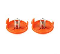QOXEZY Lot de 1/2/5 capuchons de bobine pour débroussailleuse pour Black & Decker BESTA525 BESTA528 BESTA530 ST1823 en ABS pour tondeuse à gazon
