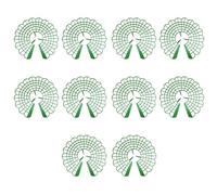 QOXEZY Lot de 10 cages de support en plastique pour fraises - Support réglable pour plantes horticoles pour récolter des fruits proprement - Cadre de support de jardin résistant à la corrosion - 29 x