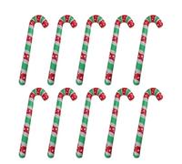 QOXEZY Lot de 10 décorations gonflables pour fête de Noël