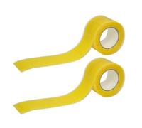 QOXEZY Lot de 2 bandes adhésives en silicone pour kayak, canoë et pagaie de bateau dragon, ruban adhésif imperméable pour tuyaux de plongée et joints de câble, noir/bleu/blanc/vert/jaune