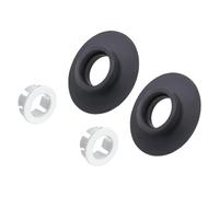 QOXEZY Lot de 2 joints de soupape de chasse d'eau de rechange pour modèles SV01967 SVO1967 SV89067 SV92867 SV92667 SV93467 SV93367 SV93367 Compatible avec Armitage Sottini pour IDEAL Standard Noir