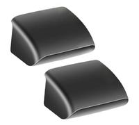 QOXEZY Lot de 2 poignées de couvercle 85803 pour récipients de cuisine d'extérieur - Poignées de rechange en plastique noir avec vis, compatibles avec casseroles et poêles de 12 à 22 litres de la