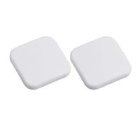 QOXEZY Lot de 2 tampons de protection murale en silicone pour poignée de | Ces tampons en silicone épais absorbent pour protéger vos murs contre les dommages causés par les poignées de porte.