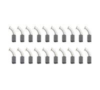 QOXEZY Lot de 20 balais de charbon pour moteur 5 x 8 x 15 mm | Ces balais de charbon de rechange restaurent le fonctionnement fluide du moteur et réduisent les étincelles compatibles