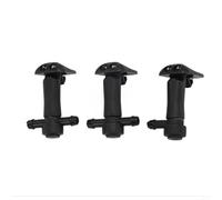 QOXEZY Lot de 3 buses de lave-glace 12778850 12778849 pour Saab 9-3 9-3X modèles 2003-2011, buses de rechange pour capot gauche et droite