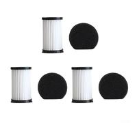 QOXEZY Lot de 3 filtres de rechange pour aspirateur Akitas AK585K V8, lavables et réutilisables