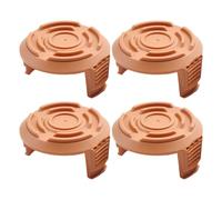 QOXEZY Lot de 4 capuchons de bobine de rechange compatibles avec les débroussailleuses WG150, WG160, WG175, WG180 et WA0010 - Pour plastique durable, 56,5 x 31,5 mm