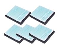 QOXEZY Lot de 5 filtres à air durables avec raidisseur en métal pour petits moteurs - Compatible avec les modèles 17211-ZL8-023 & 17211-Z8B-901, GCV160/GCV190 et 491588S