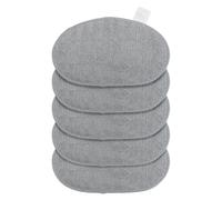 QOXEZY Lot de 5 serpillères de rechange en microfibre pour nettoyeur vapeur Leifheit CleanTenso 11911, 32 x 17,5 cm, compatibles avec accessoires de nettoyeur vapeur