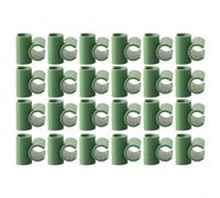 QOXEZY Lot de 50 clips de connexion pour treillis de jardin, clips de fixation en plastique, pour rotin, fleur, tomate, piquets de plantes (11 mm), Q4O3Z84ILRR3RP0DRHBS4G772X