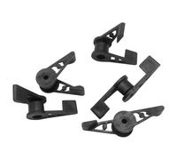 QOXEZY Lot de 60 boucles de croissance des plantes - Cintreuse de tuyau réglable à 360° pour supports de jardinage - Attaches de tige en plastique léger - 3,5 x 1 x 0,2 cm