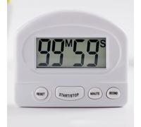 QOXEZY Mini minuteur numérique pour la cuisine, écran LCD de compte à rebours, grande visibilité du temps, boutons dédiés pour les actions d'arrêt et de réinitialisation des minutes, pour cuisine