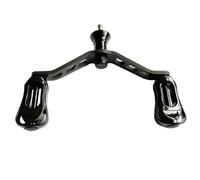 QOXEZY Moulinet de pêche à double bascule pour moulinet Shimano Spinner en fibre de carbone compatible avec Stella, Stradic, Ultegra, Vanford, 4000 modèles et moins, 1 pièce