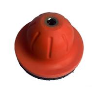 QOXEZY Outil de nettoyage efficace pour moyeu de roue de voiture, système de fixation rapide, avec design abrasif sûr et puissante capacité de détartrage (rouge)