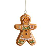 QOXEZY Pendentif Sapin de Noël en Plastique Cookie Chef Marron