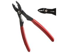 QOXEZY Pince à dénuder pour câble 12-20 AWG | Cet outil ergonomique réduit la fatigue de la main tout en offrant un contrôle précis lors du dénudage et du sertissage.