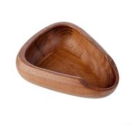 QOXEZY Plateau de dosage de café en noyer naturel - Plateau de broyage de précision pour grains d'expresso à portion unique - Accessoire de barista - 80 mm