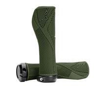 QOXEZY Poignée de vélo pliable pour verrou de vélo, pour TPE ultra léger, antidérapant, poignée souple pour guidon de 22,2 mm, noir/vert/violet/gris